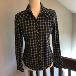 Eddie Bauer plaid shirt